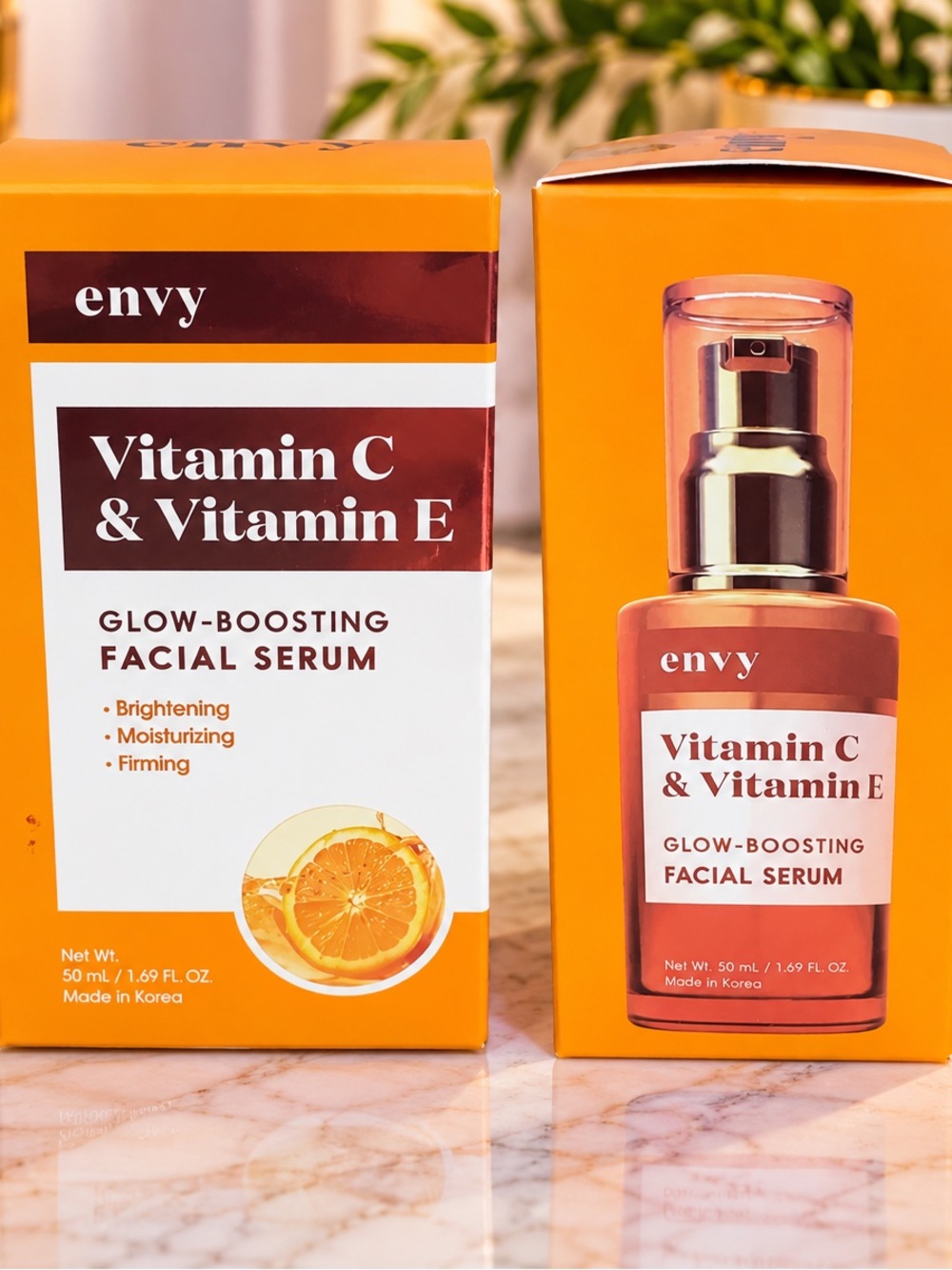 envy Orange Vitamin C & Vitamin E Glow-Boosting Facial Serum